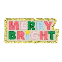 Merry Bright Iron-On & Adhesive Patch by Celebrate It™