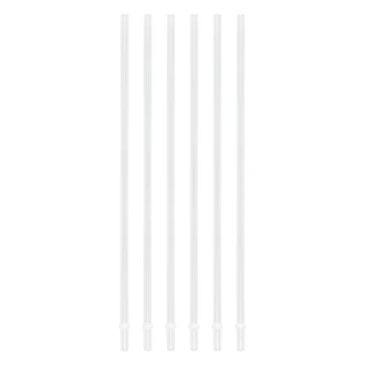 12.25" Clear Straws, 6ct. by Ashland®