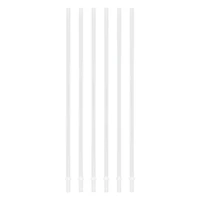 12.25" Clear Straws, 6ct. by Ashland®