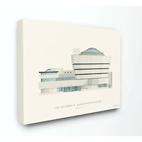 Stupell Industries Guggenheim Canvas Wall Art