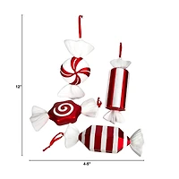 4ct. 12" Shatterproof Jumbo Candy Cane Christmas Ornaments