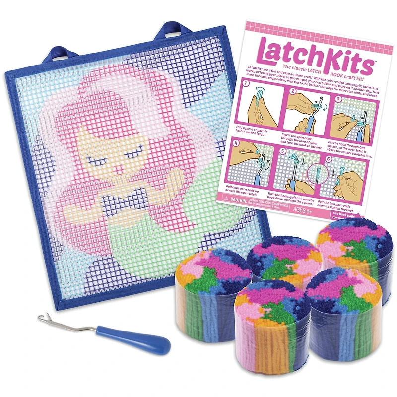 LatchKits™ Mermaid Mini Rug Kit