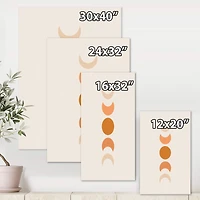 Designart - Minimalist Moon Phases
