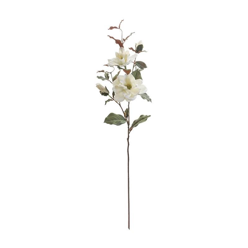37.5" White Magnolia Floral Sprays, 2ct.