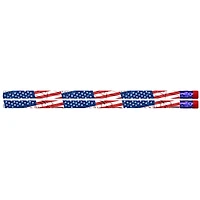 Musgrave Pencil Company Flags & Fireworks Pencil, 12 Packs of 12