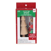7.75" Wood Christmas Tree Kit by Creatology™