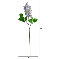 36" Lilac Flower Stems
