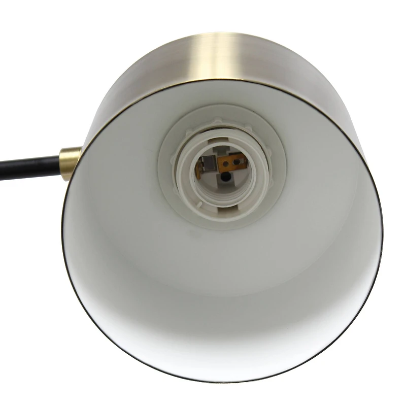 Lalia Home Mid Century Modern Metal Table Lamp