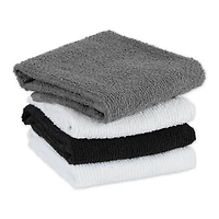 DII® Assorted Darks Barmop Dishtowel (Set of 4)