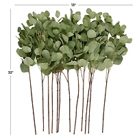 32" Green Eucalyptus Stem Artificial Foliage, 12ct.