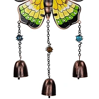 21" Metal Butterfly Outdoor Garden Suncatcher Windchimes, 3ct.