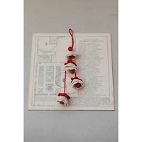 Hello Honey® 7.5" Wool Felt Flower Ornament