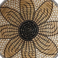 Brown Seagrass Bohemian Wall Decor, Set of 5 13", 19", 16", 14"