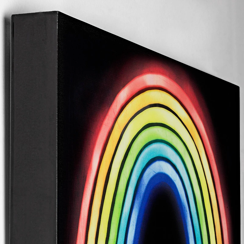 Be Happy Neon Wall Art