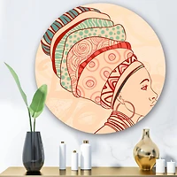 Designart - African American Woman with Turban II