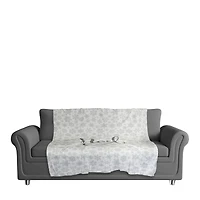 Noel Snowflake Pattern 50x60 Sherpa Fleece Blanket