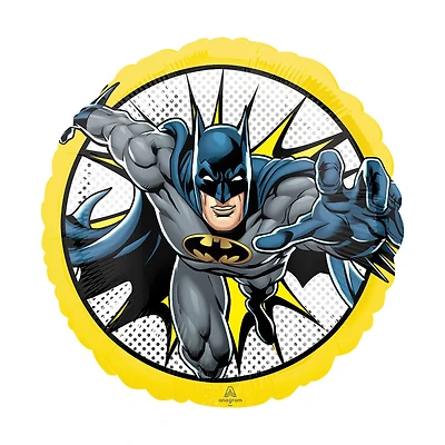 17" Batman™ Round Foil Balloon