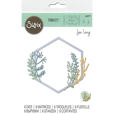 Sizzix® Thinlits Botanical Frame Dies