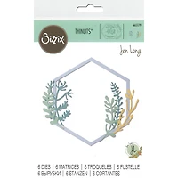 Sizzix® Thinlits Botanical Frame Dies