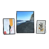 Hello Honey® 3 Pack Black Metal Framed Photo Frame