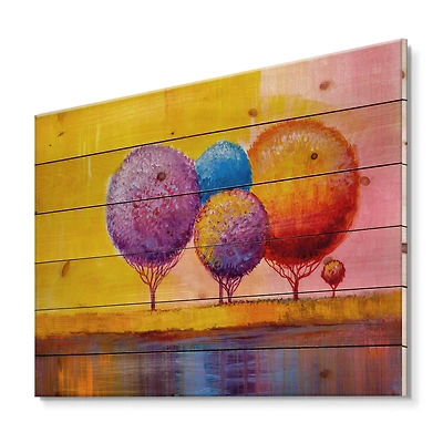 Designart - Autumn Fantasy Trees I