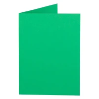 JAM Paper Green Blank Foldover Cards