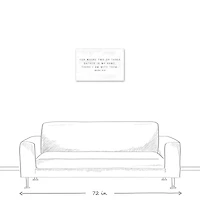 Where Two Or Three Gather 24" x 16" Canvas Wall Art