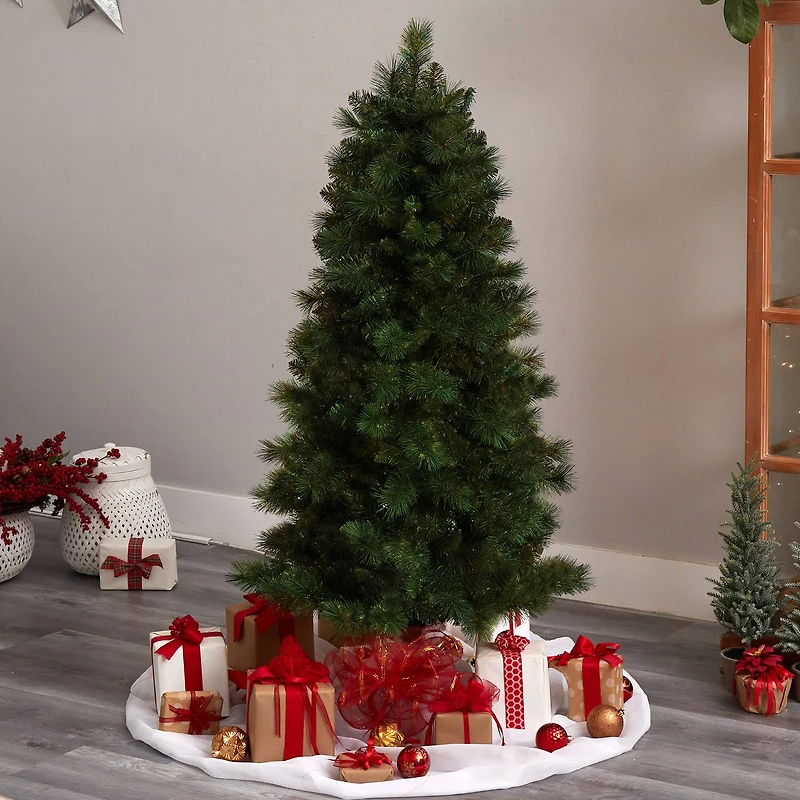 5ft. Unlit Slim West Virginia Mountain Pine Artificial Christmas Tree