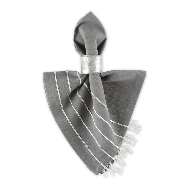 DII® Striped Tassel Napkins