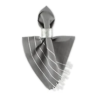 DII® Striped Tassel Napkins