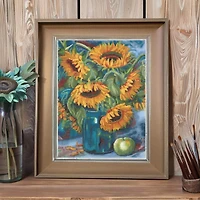 Sunflower Bouquet Painting Diamond Art Kit by Make Market®