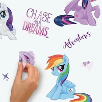 RoomMates My Little Pony The Movie Peel & Stick Glitter Wall Decals