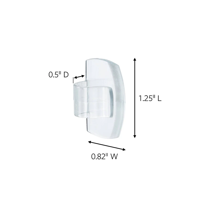 3M Command™ Outdoor Light Clips, Clear