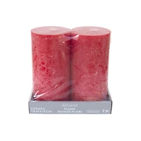 6" Red Pillar Candles, 2ct. by Ashland®
