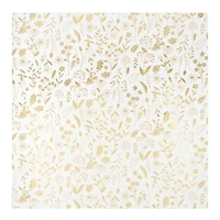 12" x 12" Gold Plants Vellum Paper by Recollections™