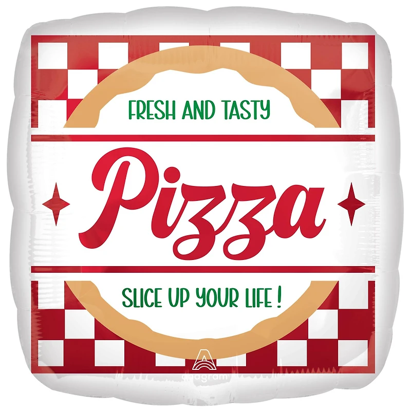 17" Pizza Party Foil Balloon