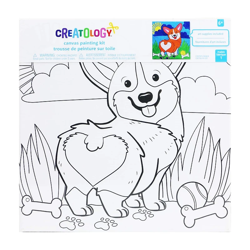 Dog Canvas Painting Kit by Creatology™