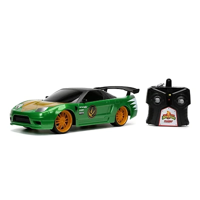 Jada Toys® Hollywood Rides Remote-Control Power Rangers Green Ranger 2002 Honda NSX Toy