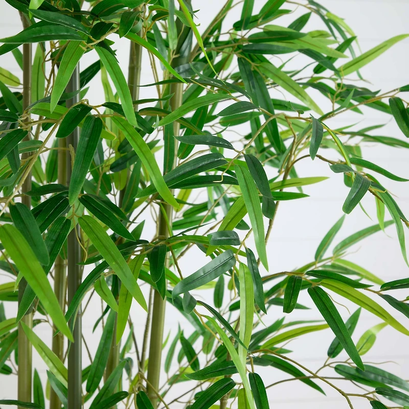 11ft. Potted Artificial Green Bamboo Tree