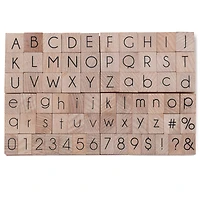 Modern Alphabet Wood Stamps by Recollections™