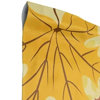 28" x 40" Red & Yellow Fall Leaves Welcome Outdoor House Flag