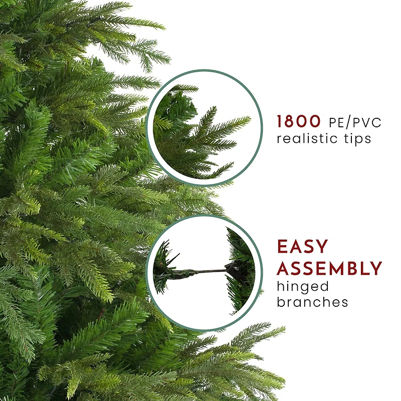 7.5ft. Unlit Roosevelt Fir Artificial Christmas Tree