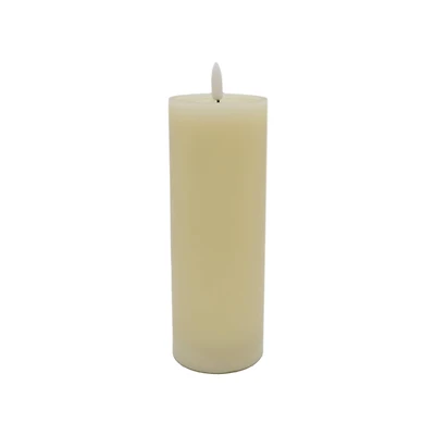 3" x 8" LED Wax Pillar Flickering Candle by Ashland