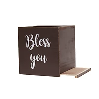Elegant Designs Bless You Tissue Box Cover