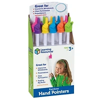 Learning Resources® 15" Rainbow Hand Pointers Set