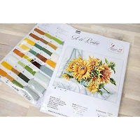 Luca-s Sunflowers Counted Cross Stitch Kit