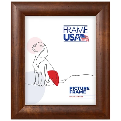 Frame USA Honey Rounded Brown Single Image Picture Frame