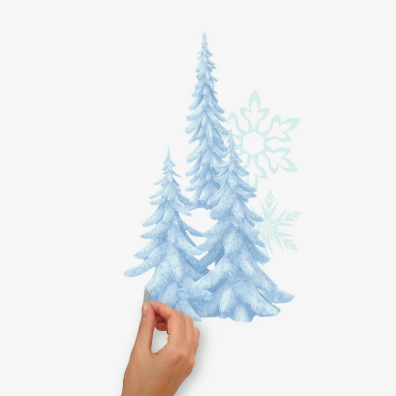 RoomMates Frozen Character Winter Burst Peel & Stick Giant Wall Decals