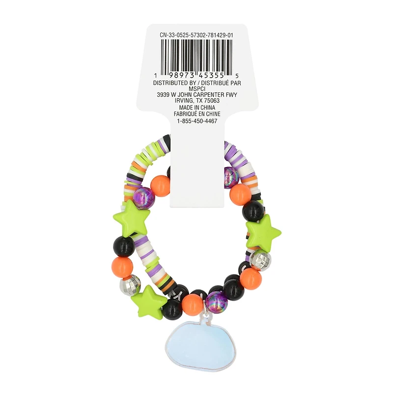 Scary Jack-O'-Lantern Bracelets by Creatology™