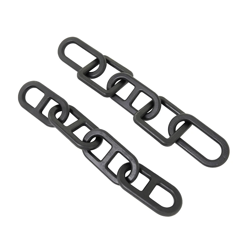 CosmoLiving by Cosmopolitan Wood Chain Sculpture Set